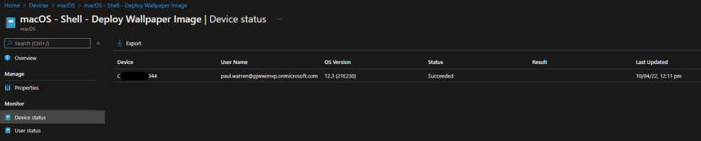 Script added successfully